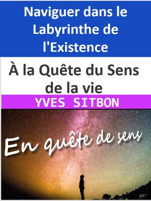 cover image of À la Quête du Sens de la vie
